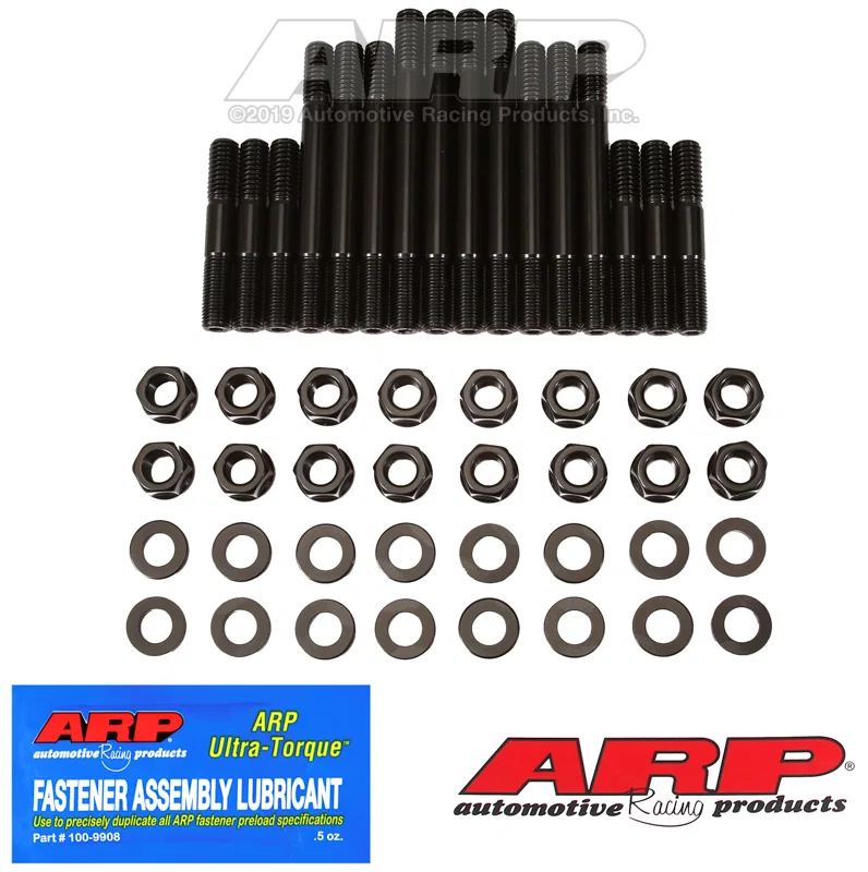 ARP 234-5603, SB Chevy w/1/2in straps F&R main stud kit
