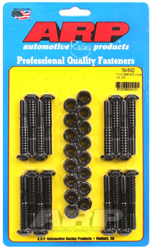 ARP 154-6402, Ford 289-302 Wave-Loc Rod Bolt Kit