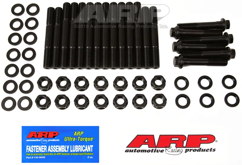 ARP 235-5601, BBC Dart Big M 4-bolt Cast Iron Caps Main Stud Kit