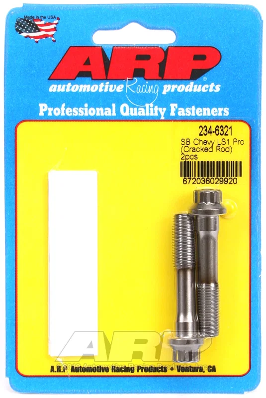 ARP 234-6321, SB Chevy LS1 inCracked Rodin Rod Bolt Kit (2 Piece)