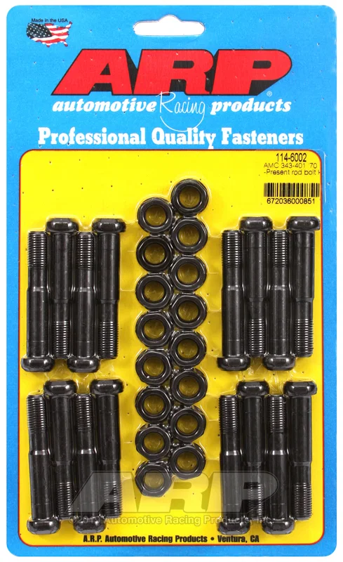 ARP 114-6002, 1970+ AMC 343-401 Rod Bolt Kit