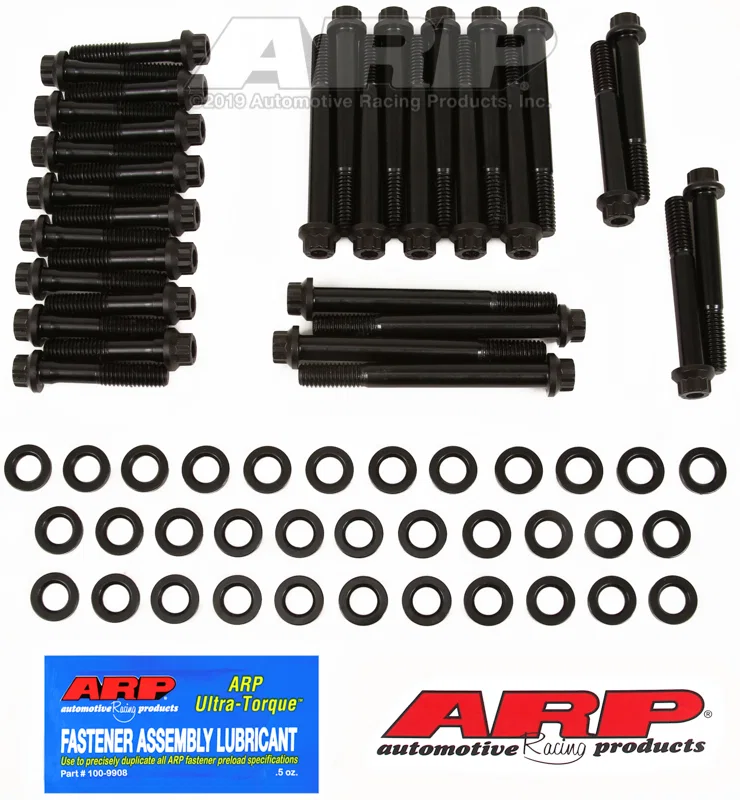 ARP 234-3704, SB Chevy w/Pontiac Brodix head bolt kit