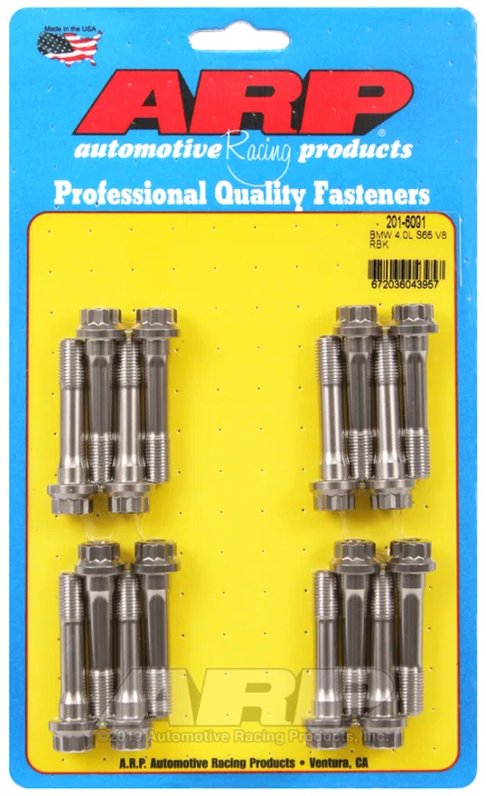 ARP 201-6001, BMW 4.0L S65 V8 Custom Age 625 Plus Rod Bolt Kit