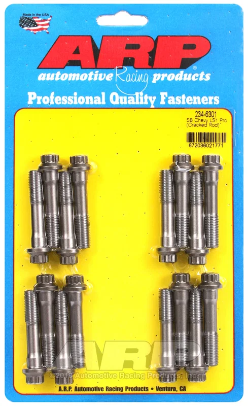 ARP 234-6301, Chevy Small Block SLI Cracked Rod Rod Bolt Kit