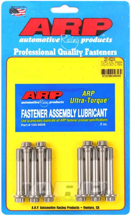 ARP 251-6203, Ford 2.5L B5254 DOHC 5Cyl Rod Bolt Kit