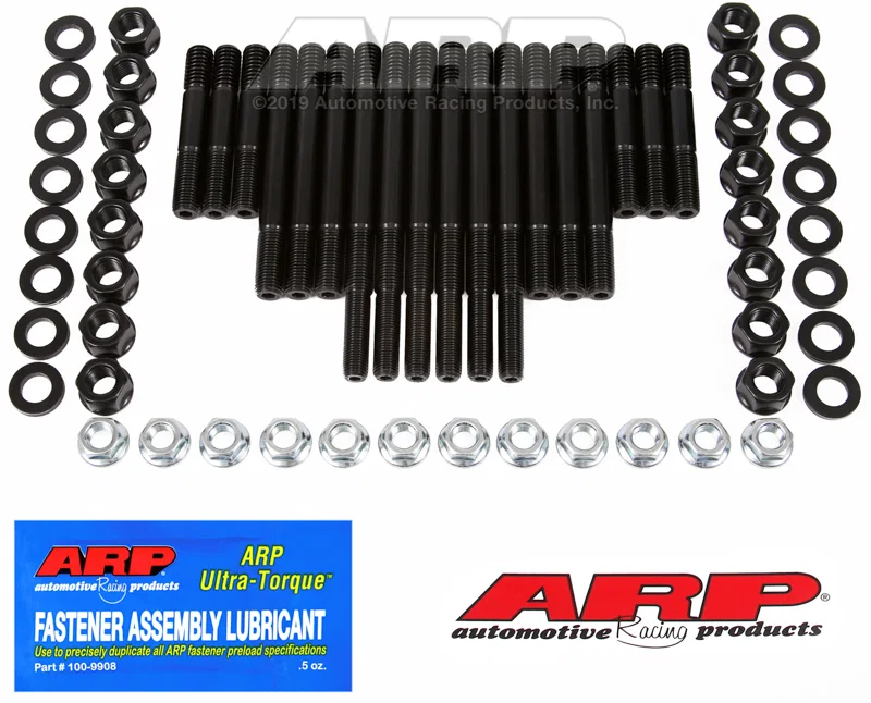 ARP 234-5606, Chevrolet Small Block 400 Chevy 4-Bolt w/ Windage Tray Main Stud Kit