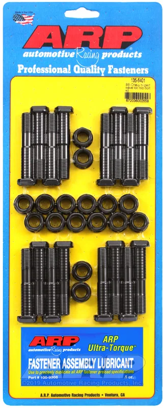 ARP 135-6401, BB Chevy hi-perf wave-loc rod bolt kit