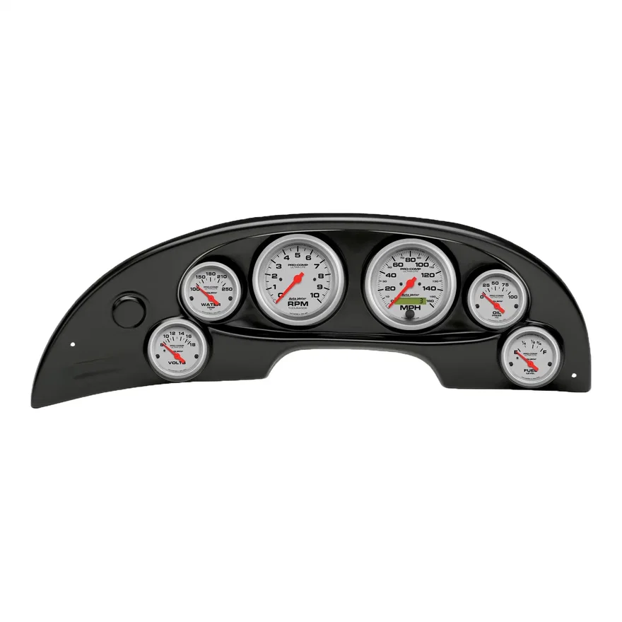 AutoMeter 10008-13, DIRECT FIT DASH KIT; (3 3/8in. X2; 2 1/16in. X4); FORD MUSTANG 94-04; ULTRA-LITE