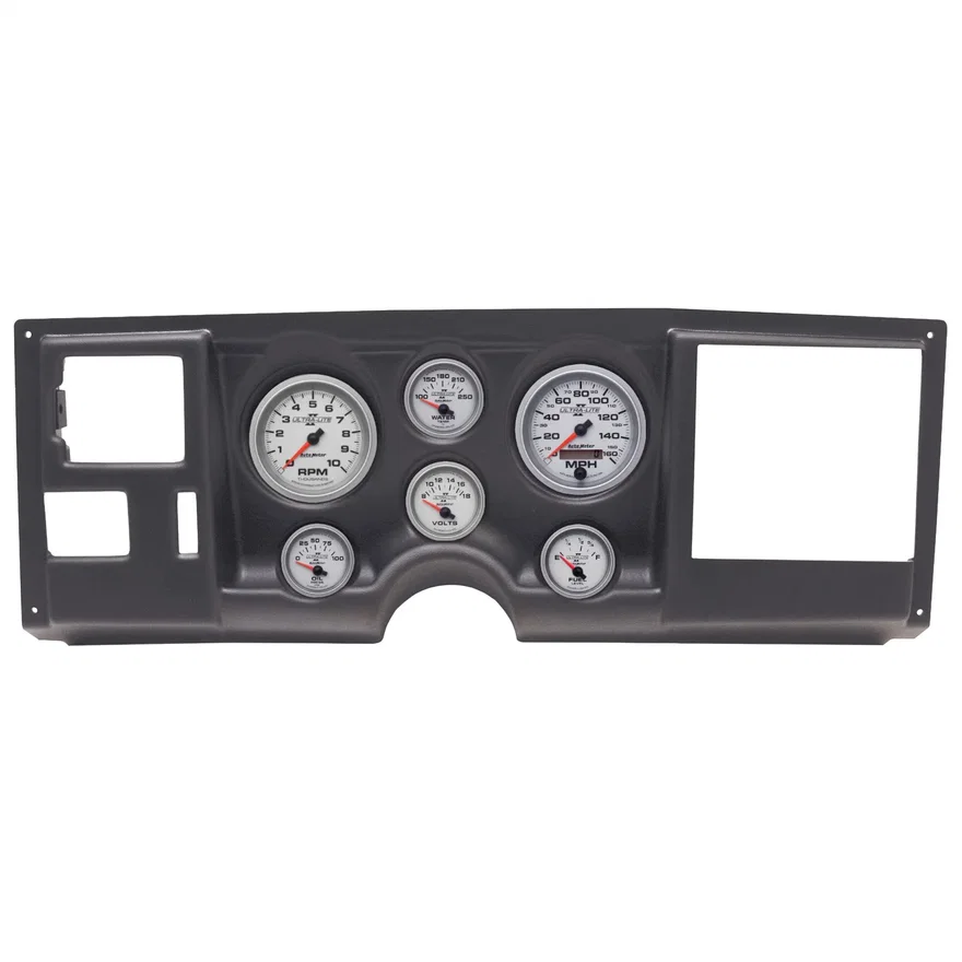 AutoMeter 2925-14, DIRECT FIT DASH KIT; (3 3/8in. X2; 2 1/16in. X4); CHEVY/GMC TRUCK 88-94; ULTRA-L