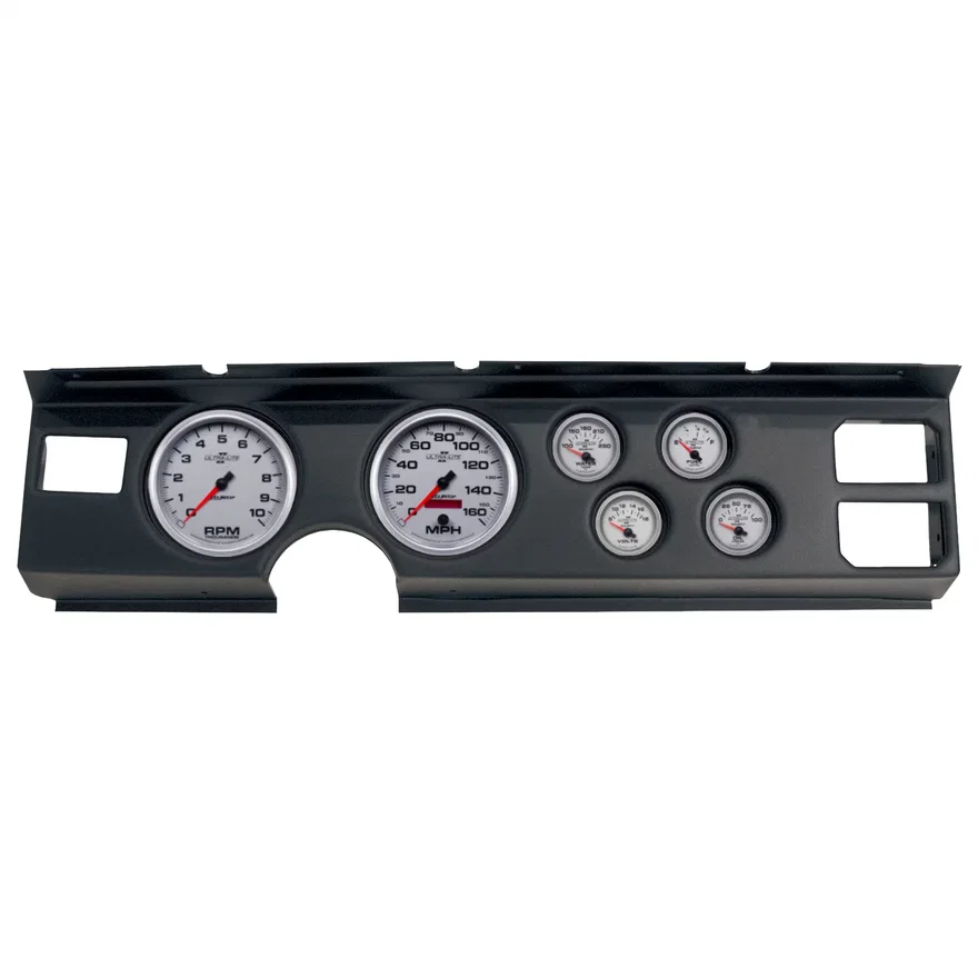 AutoMeter 2920-14, DIRECT FIT DASH KIT; (5in. X2; 2 1/16in. X4); PONTIAC FIREBIRD 82-84; ULTRA-LITE