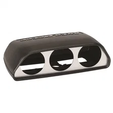 GAUGE MOUNT; DIRECT FIT DASH TOP; TRIPLE; 2 1/16in.; CHALLENGER for 2008-2014 Dodge Challenger image 3