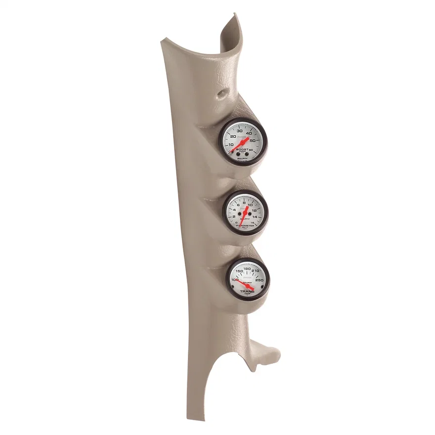 AutoMeter 7098, DSL GAUGE KIT; A-PILLAR; RAM 03-09; BOOST/EGT/TRANS; 60PSI/1600deg.F/250deg.F; P for Dodge
