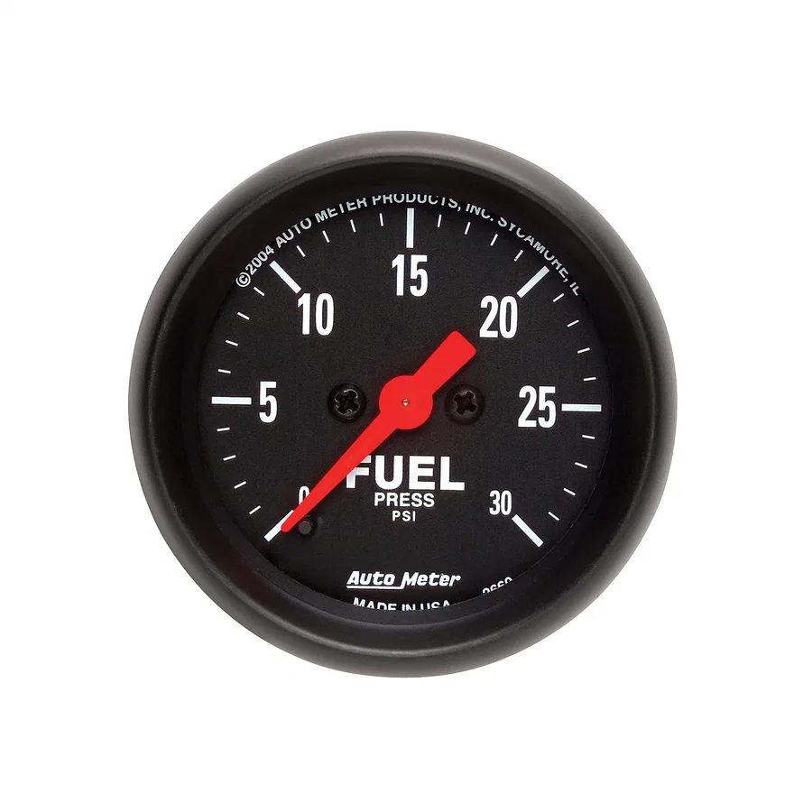 AutoMeter 2660, GAUGE; FUEL PRESSURE; 2 1/16in.; 30PSI; DIGITAL STEPPER MOTOR; Z-SERIES