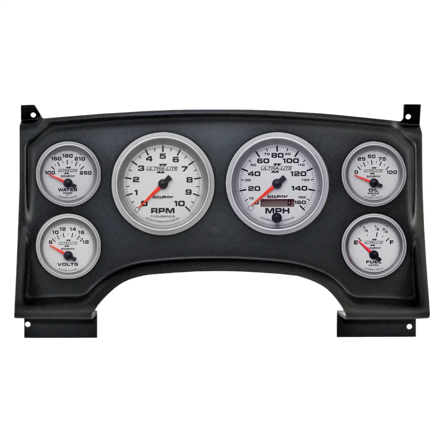 AutoMeter 2933-14, DIRECT FIT DASH KIT; (3 3/8in. X2; 2 1/16in. X4); CHEVY S10 TRUCK 94-97; ULTRA-L