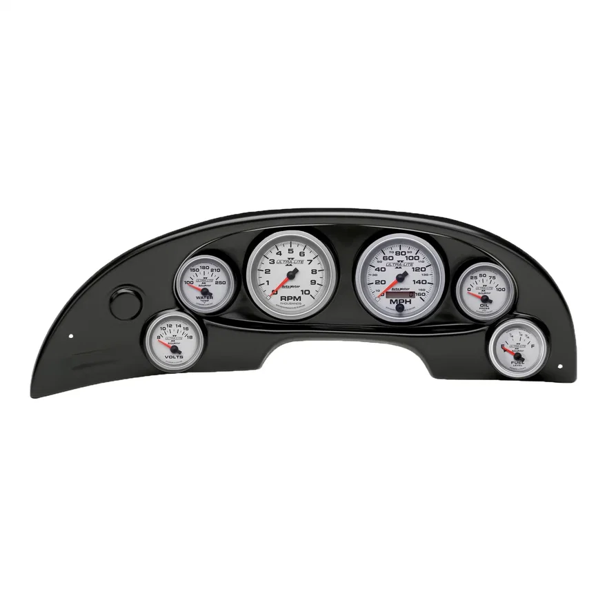 AutoMeter 10008-14, DIRECT FIT DASH KIT; (3 3/8in. X2; 2 1/16in. X4); FORD MUSTANG 94-04; ULTRA-LITE