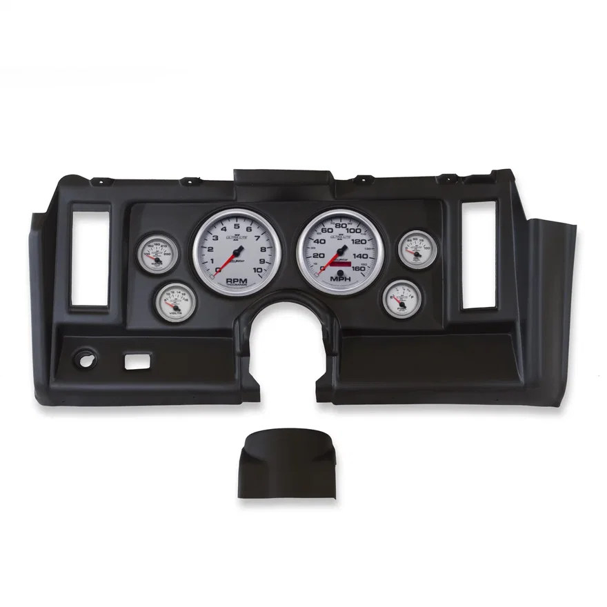 AutoMeter 2131-14, DIRECT FIT DASH KIT; CAMARO 69; TACH/MPH/FUEL/OILP/WTMP/VOLT; ULTRA-LITE II