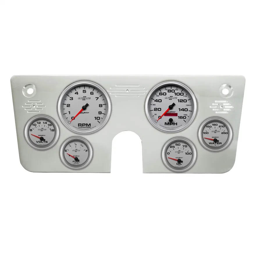 AutoMeter 7045-14, DIRECT FIT DASH KIT; CHEVY TRUCK 67-72; 2 X 5in.; 4 X 2-5/8in.; ULTRA-LITE II