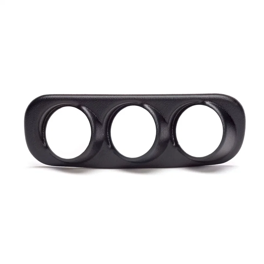 GAUGE MOUNT; DASH CONSOLE BEZEL; TRIPLE; 2 1/16in. for 2003-2009 Dodge Ram 2500 and Ram 3500