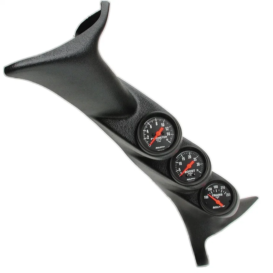 AutoMeter 7072, DIESEL GAUGE KIT; A-PILLAR; FORD 99-07; BOOST/EGT/TRANS; 35PSI/1600deg.F/250deg.