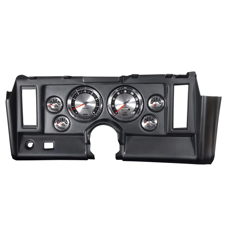 AutoMeter 7021, DIRECT FIT DASH KIT; CAMARO 69; TACH/MPH/FUEL/OILP/WTMP/VOLT; AMERICAN MUSCLE