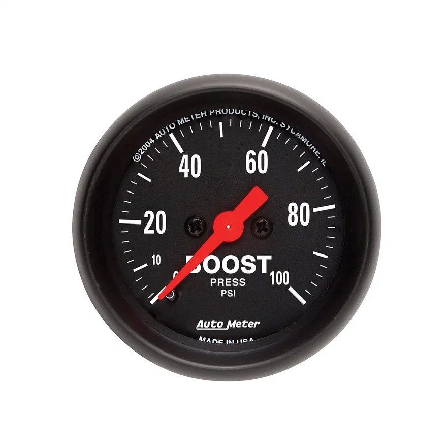 AutoMeter 2618, GAUGE; BOOST; 2 1/16in.; 100PSI; MECHANICAL; Z-SERIES