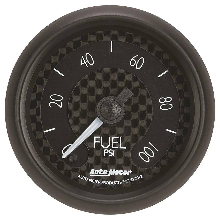 AutoMeter 8063, GAUGE; FUEL PRESSURE; 2 1/16in.; 100PSI; DIGITAL STEPPER MOTOR; GT