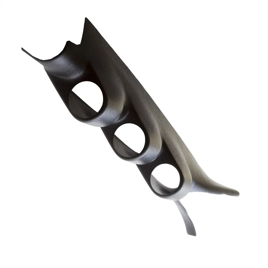 GAUGE MOUNT; A-PILLAR; REPLACEMENT; TRIPLE; 2 1/16in.; (COUPE) for 2010-2014 Ford Mustang