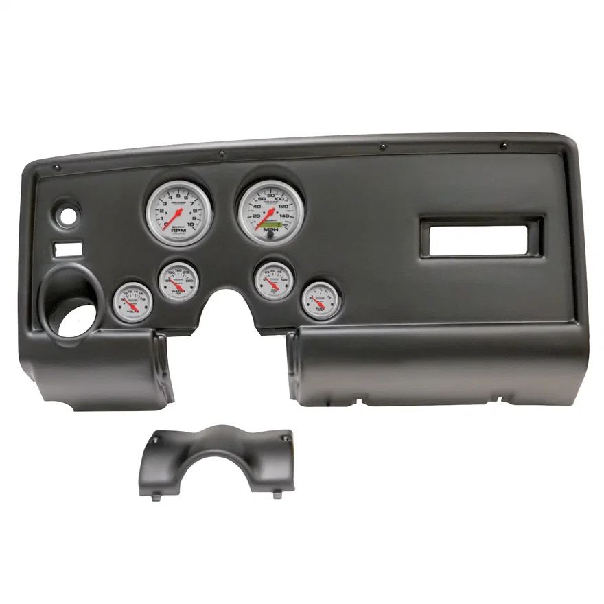AutoMeter 2912-13, DIRECT FIT DASH KIT; (3 3/8in. X2; 2 1/16in. X4); PONTIAC FIREBIRD 69; ULTRA-LIT
