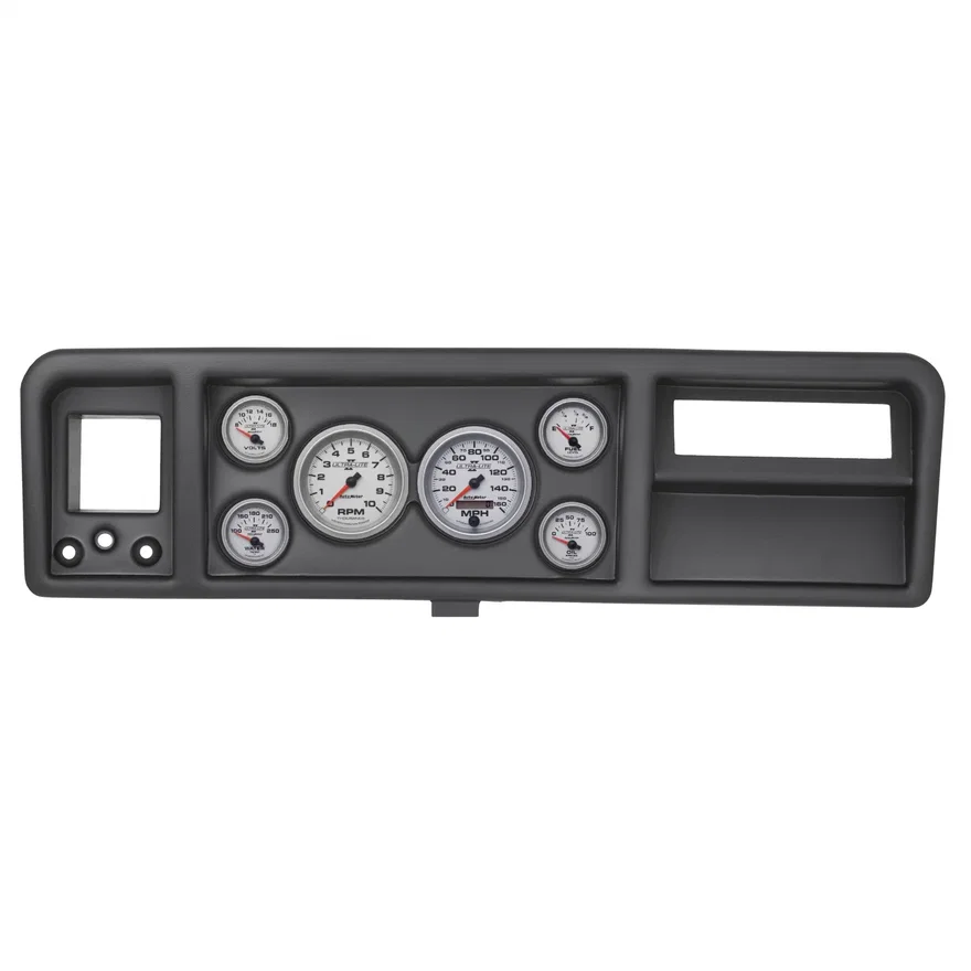AutoMeter 2146-14, DIRECT FIT DASH KIT; FORD TRUCK 73-79; TACH/MPH/FUEL/OILP/WTMP/VOLT; ULTRA-LITE