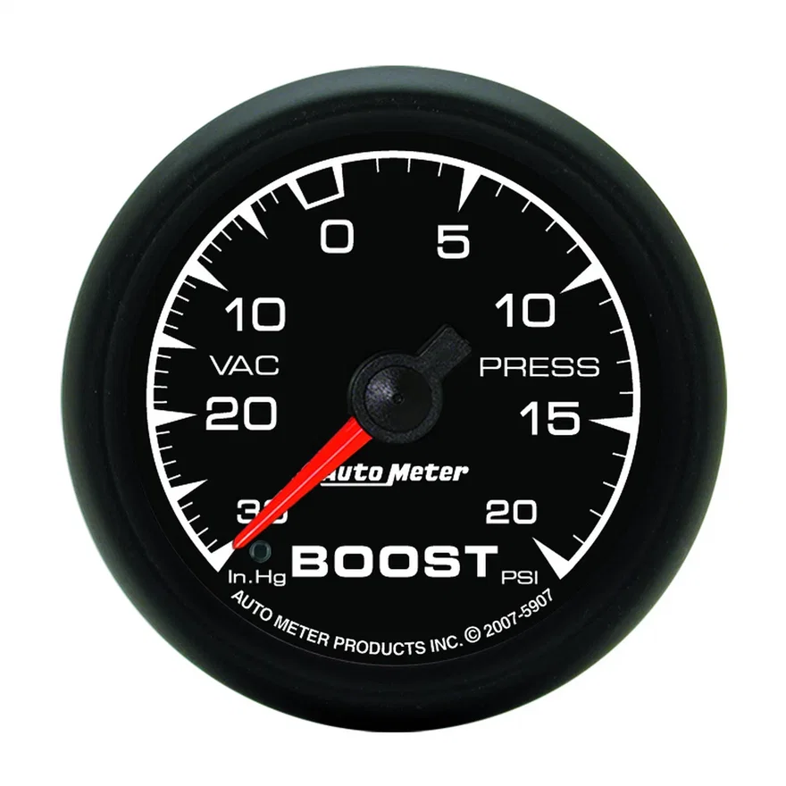 AutoMeter 5907, GAUGE; VAC/BOOST; 2 1/16in.; 30INHG-20PSI; MECHANICAL; ES