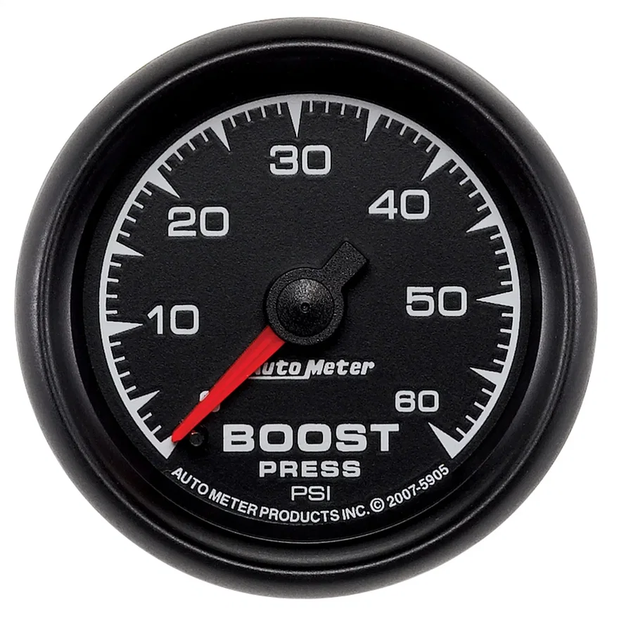 AutoMeter 5905, GAUGE; BOOST; 2 1/16in.; 60PSI; MECHANICAL; ES
