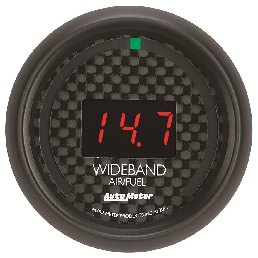 AutoMeter 8079, GAUGE; AIR/FUEL RATIO-WIDEBAND; STREET; 2 1/16in.; 10:1-17:1; DIGITAL; GT