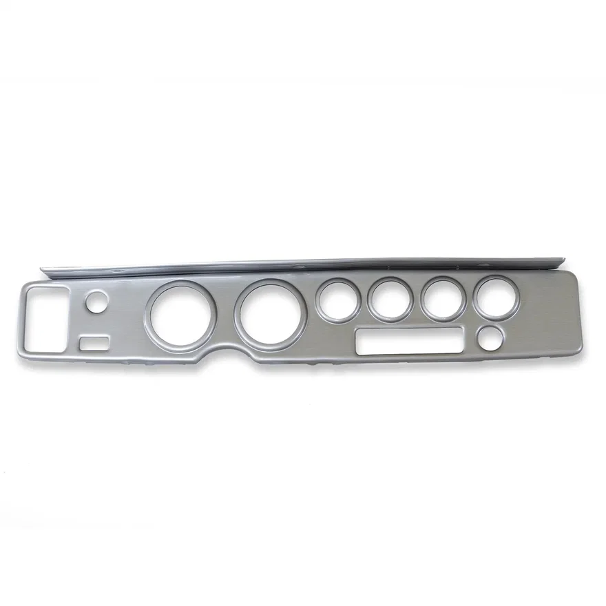 AutoMeter 7028-CH, DIRECT FIT DASH KIT; FIREBIRD 70-81; TACH/MPH/FUEL/OILP/WTMP/VOLT; CHRN