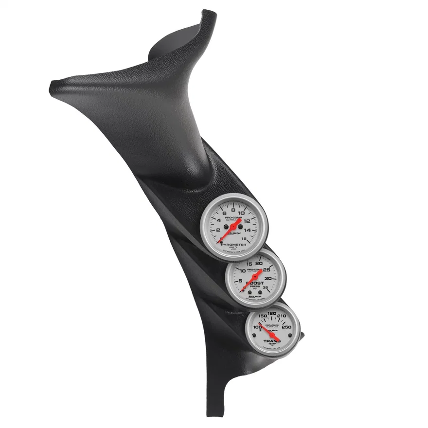 AutoMeter 7075, DIESEL GAUGE KIT; A-PILLAR; FORD 99-07; BOOST/EGT/TRANS; 35PSI/1600deg.F/250deg.