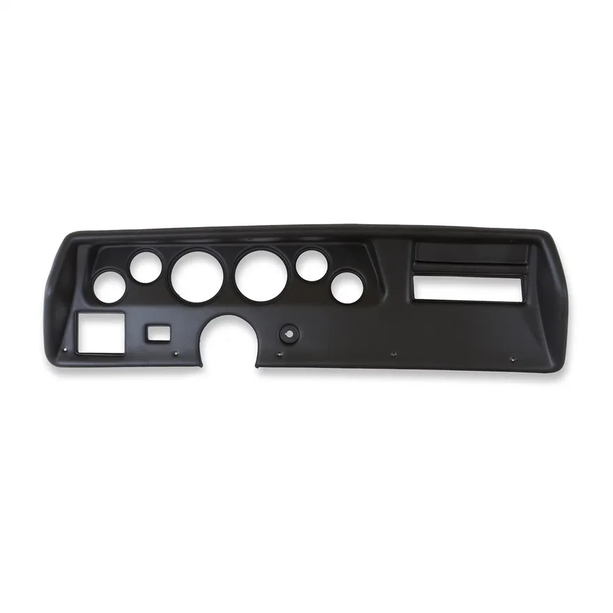 AutoMeter 7025-CH, DIRECT FIT DASH KIT; CHEVELLESS/ELCAMINO/MONTE 70-72; RPM/MPH/FUEL/OILP/WTMP/BAT for Chevrolet