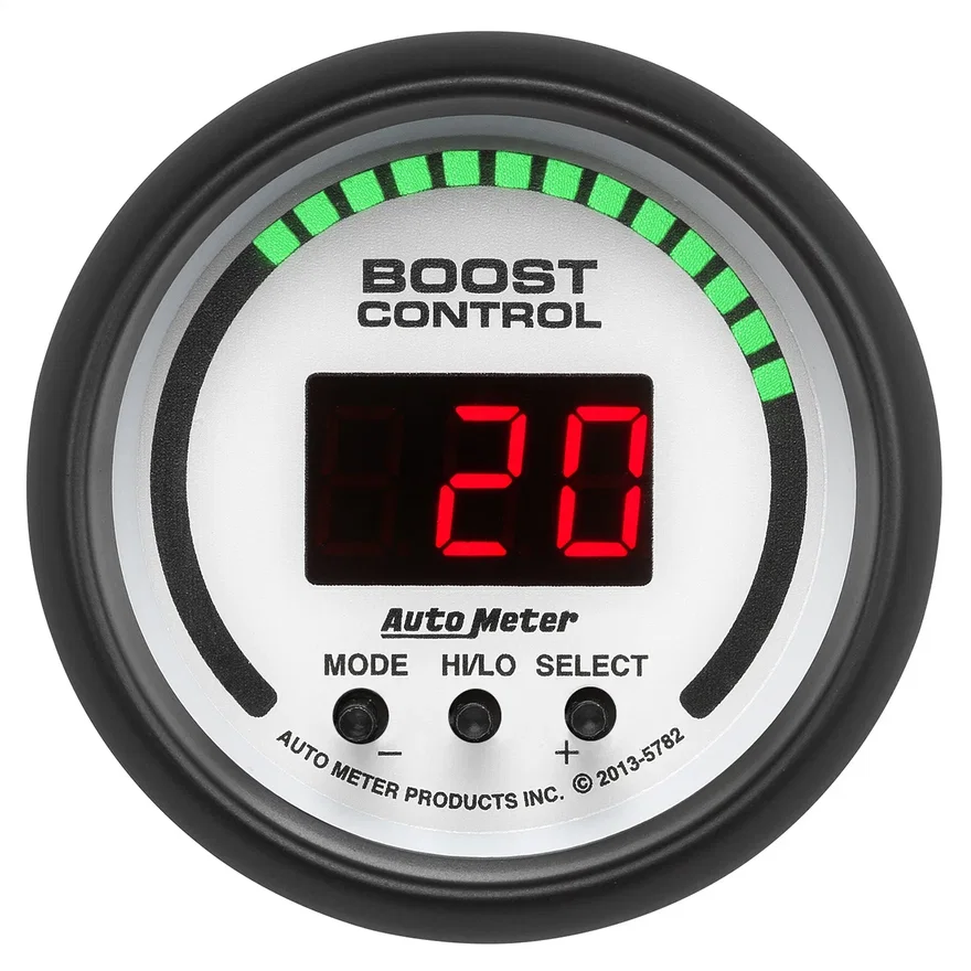 AutoMeter 5782, GAUGE; BOOST CONTROLLER; 2 1/16in.; 30INHG-30PSI; INCL. SOLENOID; DIGITAL; PHANT