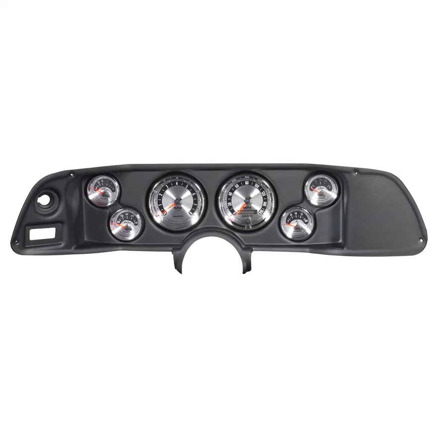 AutoMeter 7022, DIRECT FIT DASH KIT; CAMARO 70-78; TACH/MPH/FUEL/OILP/WTMP/VOLT; AMERICAN MUSCLE