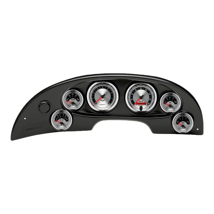 AutoMeter 10008-01, DIRECT FIT DASH KIT; (3 3/8in. X2; 2 1/16in. X4); FORD MUSTANG 94-04; AMERICAN M