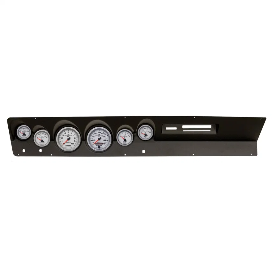 AutoMeter 2119-14, DIRECT FIT DASH KIT; (3 3/8in. X2; 2 1/16in. X4); DODGE DART 67-69; ULTRA-LITE I