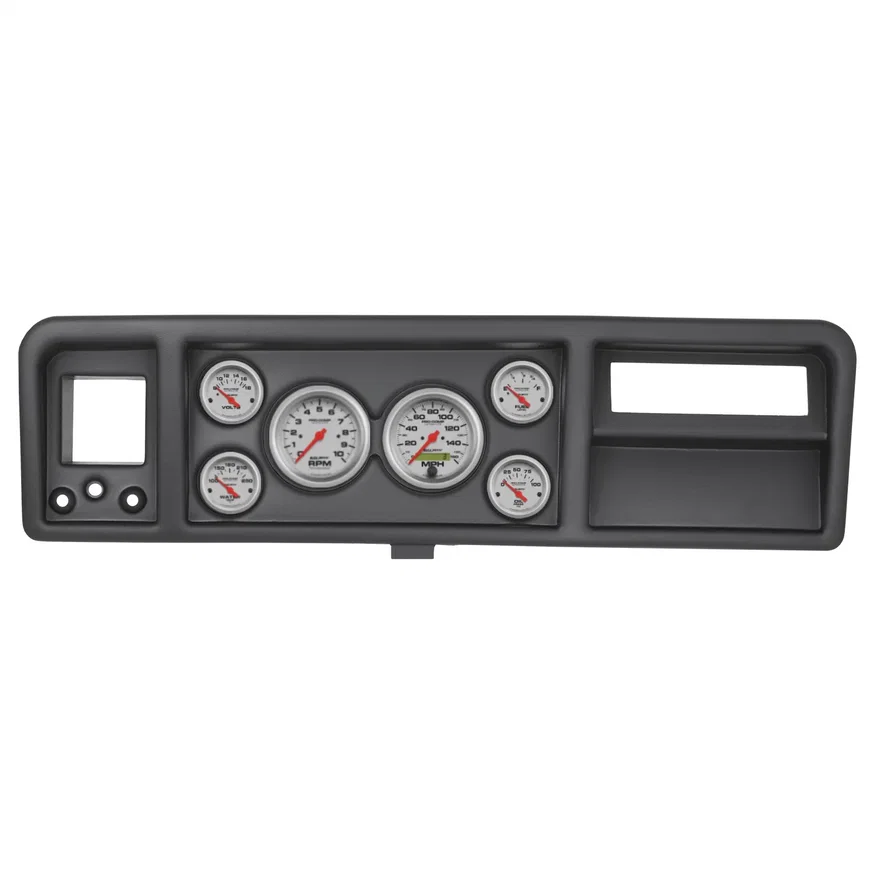 AutoMeter 2146-13, DIRECT FIT DASH KIT; FORD TRUCK 73-79; TACH/MPH/FUEL/OILP/WTMP/VOLT; ULTRA-LITE