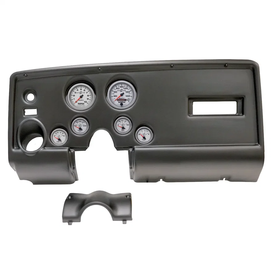 AutoMeter 2912-14, DIRECT FIT DASH KIT; (3 3/8in. X2; 2 1/16in. X4); PONTIAC FIREBIRD 69; ULTRA-LIT