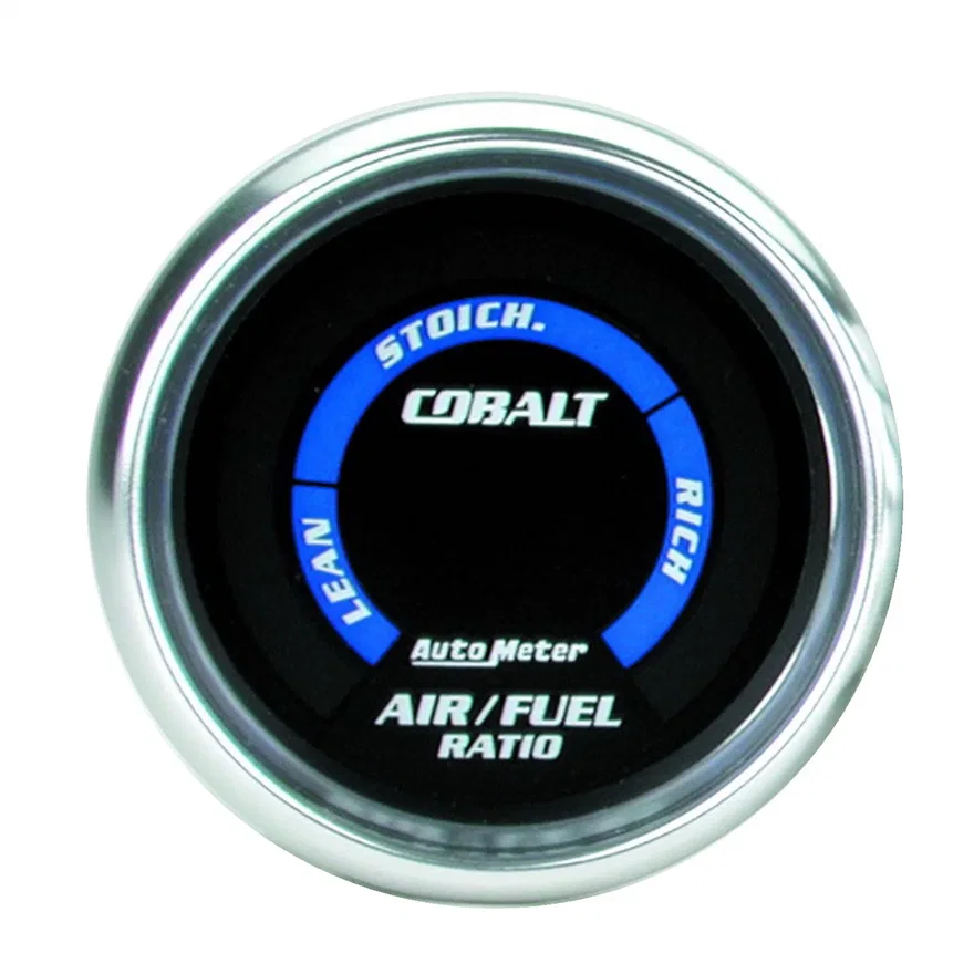 AutoMeter 6175, GAUGE; AIR/FUEL RATIO-NARROWBAND; 2 1/16in.; LEAN-RICH; LED ARRAY; COBALT