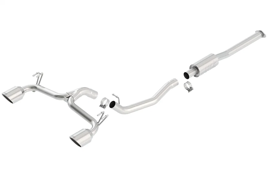 Cat-Back Exhaust System S-Type for 2009-2015 Mitsubishi Lancer Ralliart