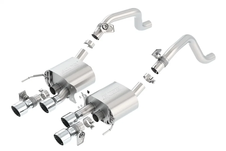 Axle-Back Exhaust System S-Type C7 for 2014-2019 Chevrolet Corvette Stingray