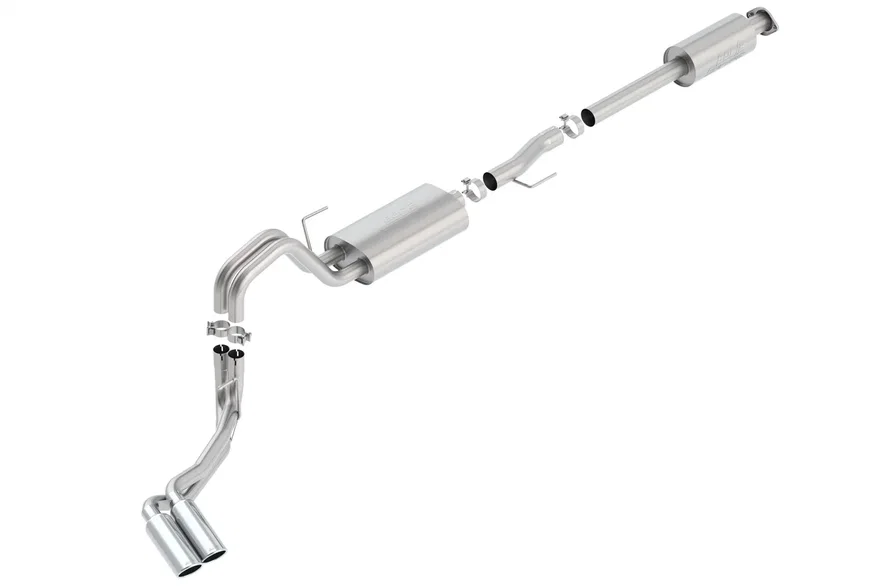 Cat-Back Exhaust System S-Type 2.7L/ 3.5L EcoBoost/ 5.0L V8/ 3.3L V6 for 2015-2020 Ford F-150