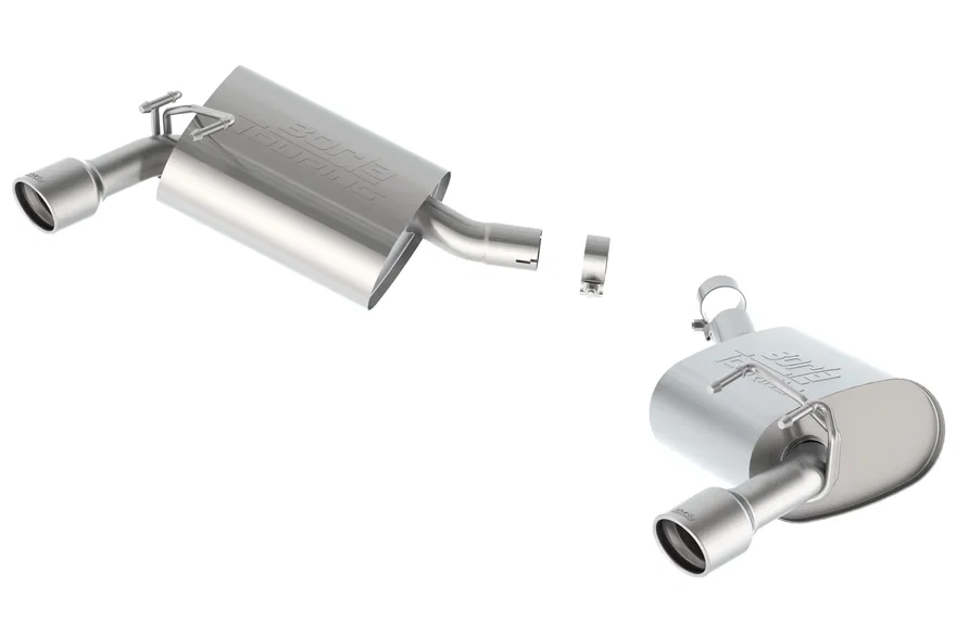 Axle-Back Exhaust System Touring V6 (EXCEPT 2013 quad-tip RS) for 2010-2013 Chevrolet Camaro