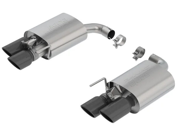 Active Exhaust Valve Axle-Back Exhaust System S-Type for 2018-2023 Ford Mustang GT