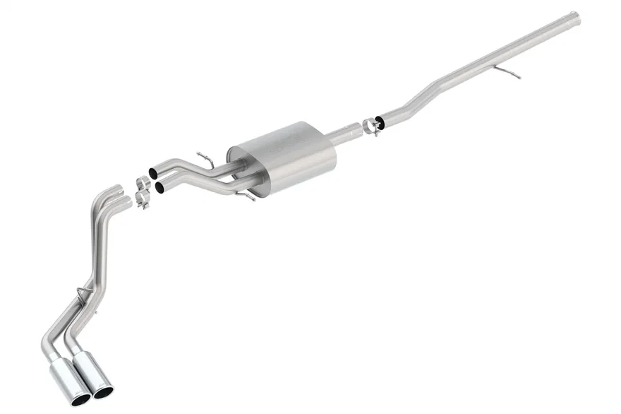 Cat-Back Exhaust System S-Type for 2014-2018 Chevrolet Silverado 1500 and GMC Sierra 1500