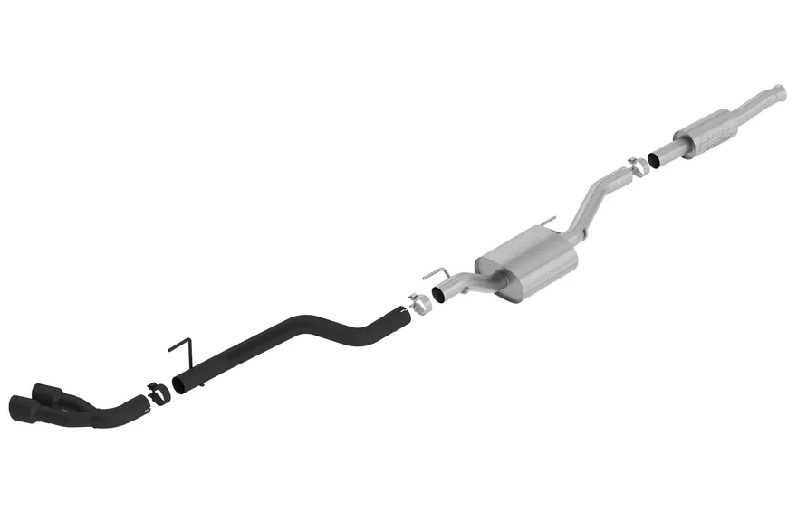Cat-Back Exhaust System ATAK for 2020-2026 Jeep Gladiator JT