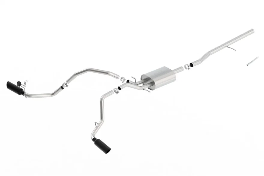 Cat-Back Exhaust System ATAK for 2014-2018 Chevrolet Silverado 1500 and GMC Sierra 1500